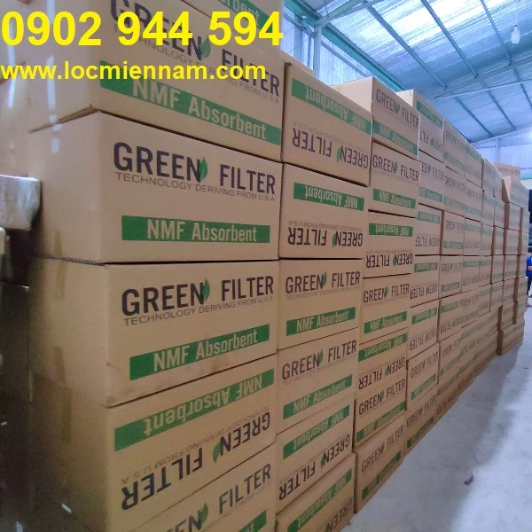 Tấm thấm dầu công nghiệp Greenfilter